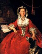 HOGARTH, William Portrait of Mary Edwards sf Germany oil painting artist
